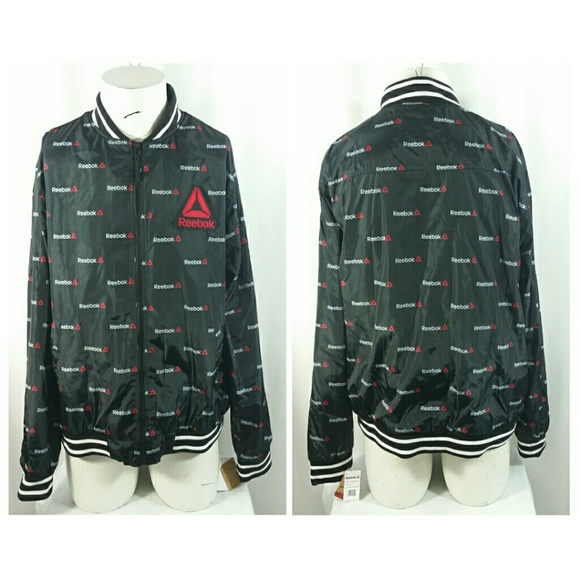 reebok bomber jacket mens